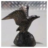 2 Pc Vintage Style National Park Souvenir Figurines - Bear Yellowstone, Eagle Glacier