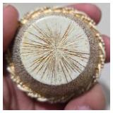 Vintage Dresser Vanity Accessories Lot Crystal Bottle, Beaded Bag, Carved Wood Boxes & More Decor