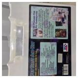 Dog Supply Lot First Aid Kit, Stainless Bowls, Ceramic Dog Treat Canister, Collar, Bags