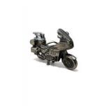 Honda Gold Wing Touring Motorcycle Table Lighter Silver Tone Collectible