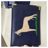 Vintage Great Dane Collectibles Lot Lucite Etched Dog Plaque in Case, Pin, Bow Tie, Photo Book