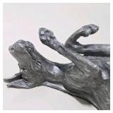 Signed L.M. Peterson Dog Sculpture Lot 3 Pc Numbered Art Figures Great Dane