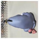 Vintage Lefton Blue Jay, Disney Eeyore Ornament, Sassy Rock, Cat Figurine Decor Lot