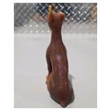 Great Dane Dog Decor Lot Ceramic Dog Figurines, Brass Hanging Mobile, Doberman Style Candle