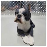 3 Dog Figurines Sandicast Boston Terrier Living Stone Great Dane Pup Collie Sheltie