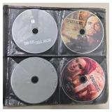 Mixed DVD Lot w/ Loose Discs Dark Knight Batman Begins Gran Torino Rush 2