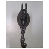 Great Dane Collector Lot - Large Standing Great Dane Statue, Small Standing Great Dane Figurine, Reclining Dog Figure, Wall Hook Decor