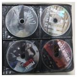 Mixed DVD Lot w/ Loose Discs Dark Knight Batman Begins Gran Torino Rush 2