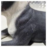 3 Dog Figurines Sandicast Boston Terrier Living Stone Great Dane Pup Collie Sheltie