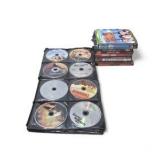 Mixed DVD Lot w/ Loose Discs Dark Knight Batman Begins Gran Torino Rush 2