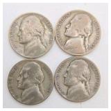 U.S. Silver Coin Lot 1897 Barber Quarter 1958 Franklin Half 1942 Mercury Dime 4 Silver War Nickels Liberty V Nickel