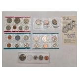 Susan B. Anthony 1979 P D S First Year Set + 1996 Summer Games Coin Strips + Mixed U.S. Coin Display Lot