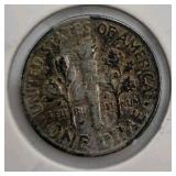 1968 U.S. Proof Set + 7 Silver Dimes - 1916 1920 1938 1944 Mercury & Roosevelt Dimes - Over .65 Troy Oz Silver