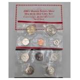 2002 & 2003 U.S. Mint Proof Sets + 2002 & 2003 Uncirculated Mint Sets P/D - 5 Set Coin Lot w/ COAs