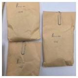 Unsearched Aprox: 2 LB Wheat Penny Lot - 1935 1937 1938 1942 1944 1948 1956 - Estate Envelope Collection