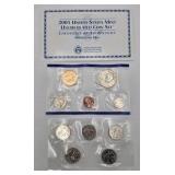 2002 & 2003 U.S. Mint Proof Sets + 2002 & 2003 Uncirculated Mint Sets P/D - 5 Set Coin Lot w/ COAs