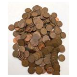 2 LB Unsearched Pennies + 10 Kennedy Half Dollars + Barber Quarter & Dime + Dollar Coins - Estate Coin Lot