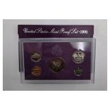 1991 1992 1993 1994 U.S. Mint Proof Set Lot - 4 Original Sets w/ COAs - Estate Coin Collection