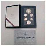 1990 U.S. Prestige Set + 1990 Royal Canadian Mint Set + 1935 & 1943 Silver Washington Quarters - Better Mixed Coin Lot