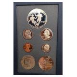 1994 World Cup Prestige Set + 1994 Proof Silver Eagle + 1960 Mexico Un Peso Silver Coin - OGP/COA