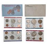 2 U.S. Mint Uncirculated Coin Sets - 1977 & 1994 Original Government Packaging - P D Mint Sets