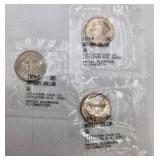 Susan B. Anthony 1979 P D S First Year Set + 1996 Summer Games Coin Strips + Mixed U.S. Coin Display Lot