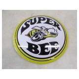 16" Domed Super Bee Metal Sign