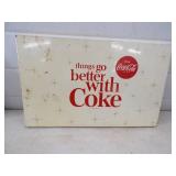 Things Go Better With Coke Sign Metal