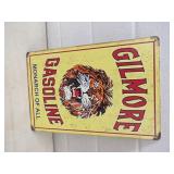 Gilmore Gasoline Metal Sign