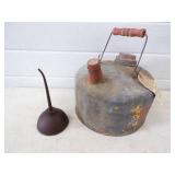 Vintage Gas and Oil Can