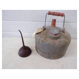 Vintage Gas and Oil Can