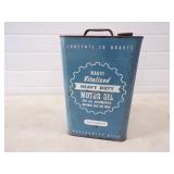 Wards Vitalized Heavy Duty Motor Oil Can 10 Quarts
