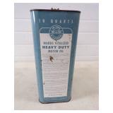 Wards Vitalized Heavy Duty Motor Oil Can 10 Quarts