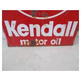 Kendall Motor Oil Metal Sign Double Sided