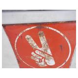 Kendall Motor Oil Metal Sign Double Sided