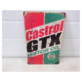 Castrol GTX Metal Sign