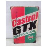 Castrol GTX Metal Sign