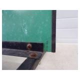 Metal Quaker State Curb Sign