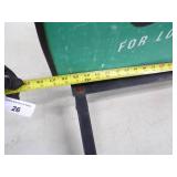 Metal Quaker State Curb Sign