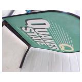 Metal Quaker State Curb Sign