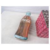 Coca Cola Homemade Cap Basket and Tin
