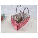 Coca Cola Homemade Cap Basket and Tin