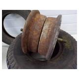 Cushman Scooter Parts tires, rim, Gas Tank