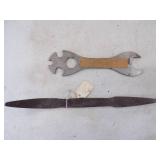 Cushman Wheel Nut Wrench and Motorcycle Tire Tool