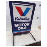Valvoline Motor Oils Curb Sign