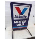 Valvoline Motor Oils Curb Sign