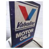 Valvoline Motor Oils Curb Sign
