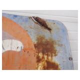 AC Spark Plugs 1954 Metal Sign Very Heavy Metal Sign