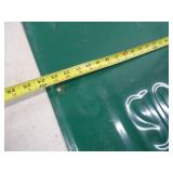 Original Painted Metal Embossed Jacques Seeds Dealer