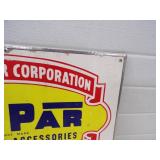 Mopar Parts Division Metal Sign